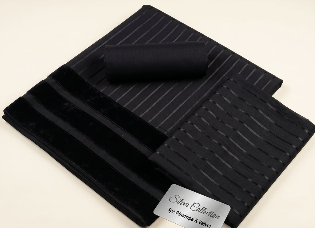 Alpine Marina Velvet 3pc (Black)