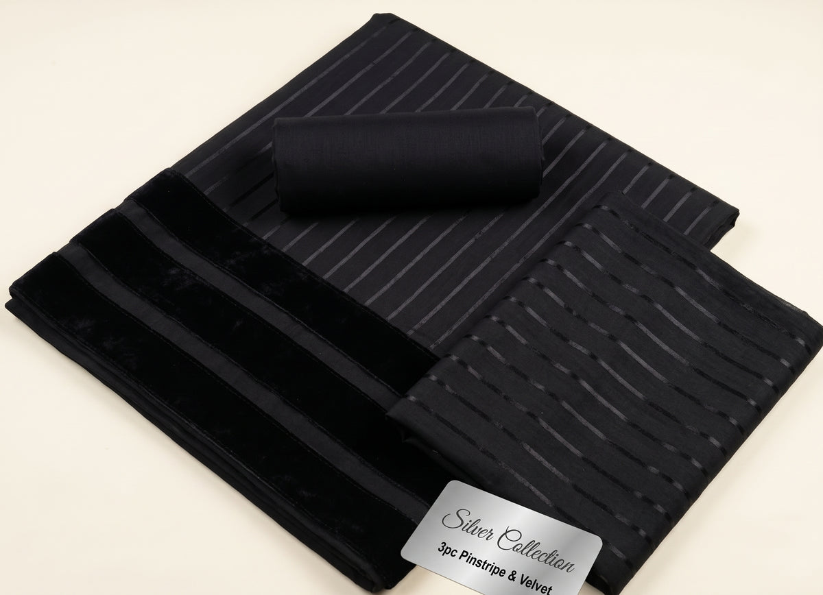 Alpine Marina Velvet 3pc (Black)