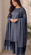 Alpine Marina Velvet 3pc (Metallic Grey)